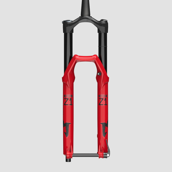 Pro link sticker rear fork red with grey background